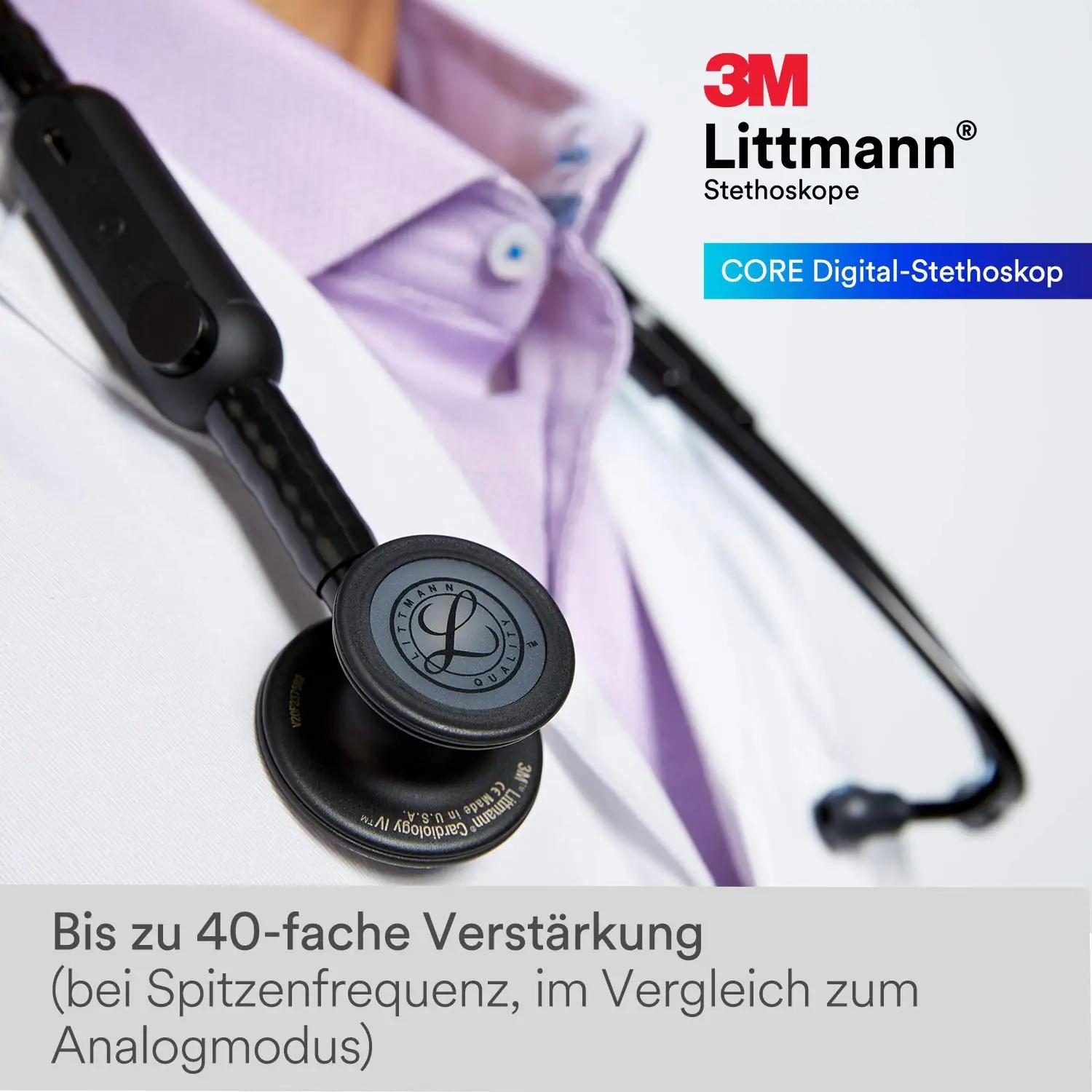 3M Littmann digitaalne stetoskoop 8490 – vastupidav roostevaba – pakend ja tarvikud
