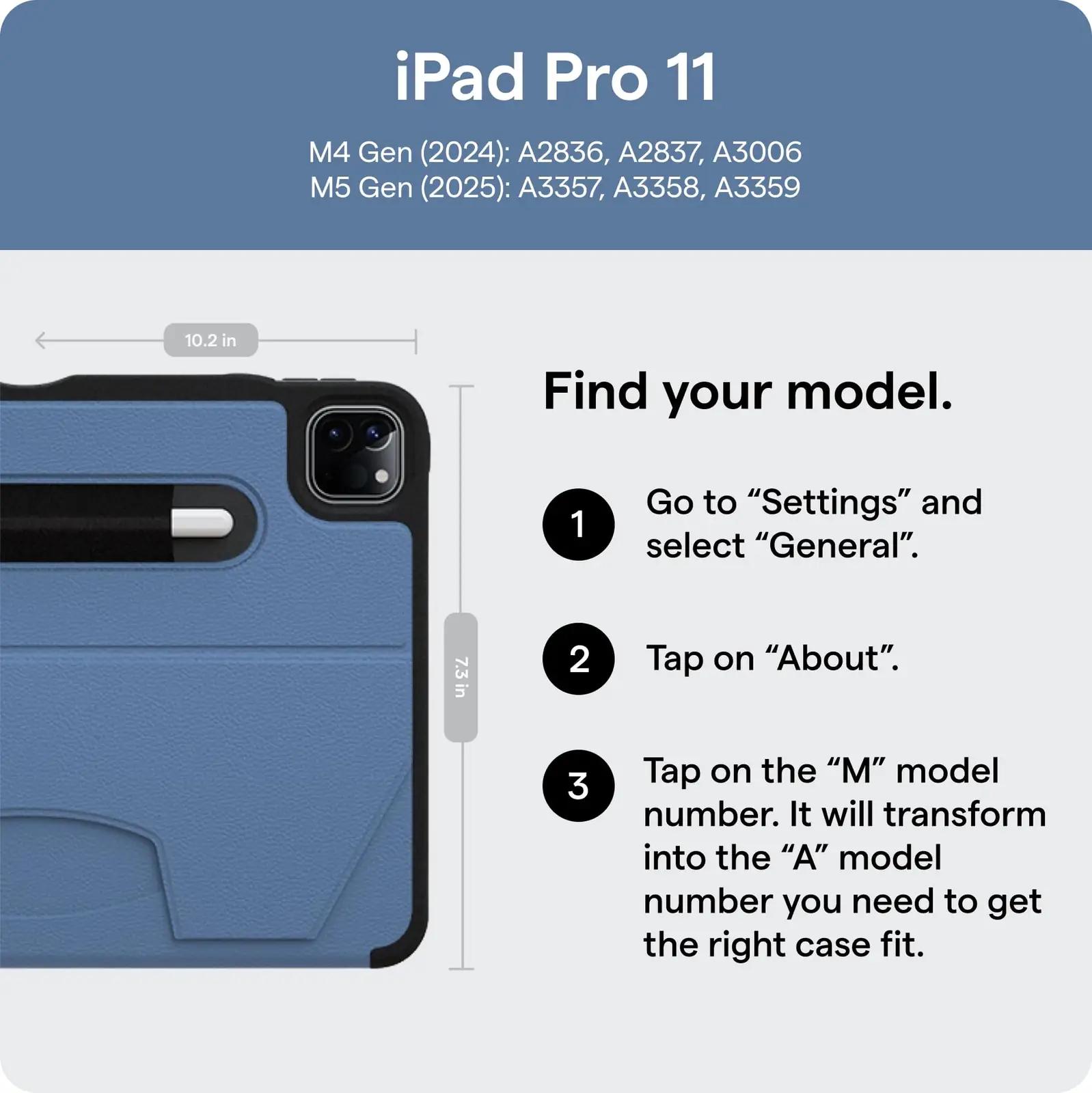 ZUGU CASE Pro 11 M5 Model