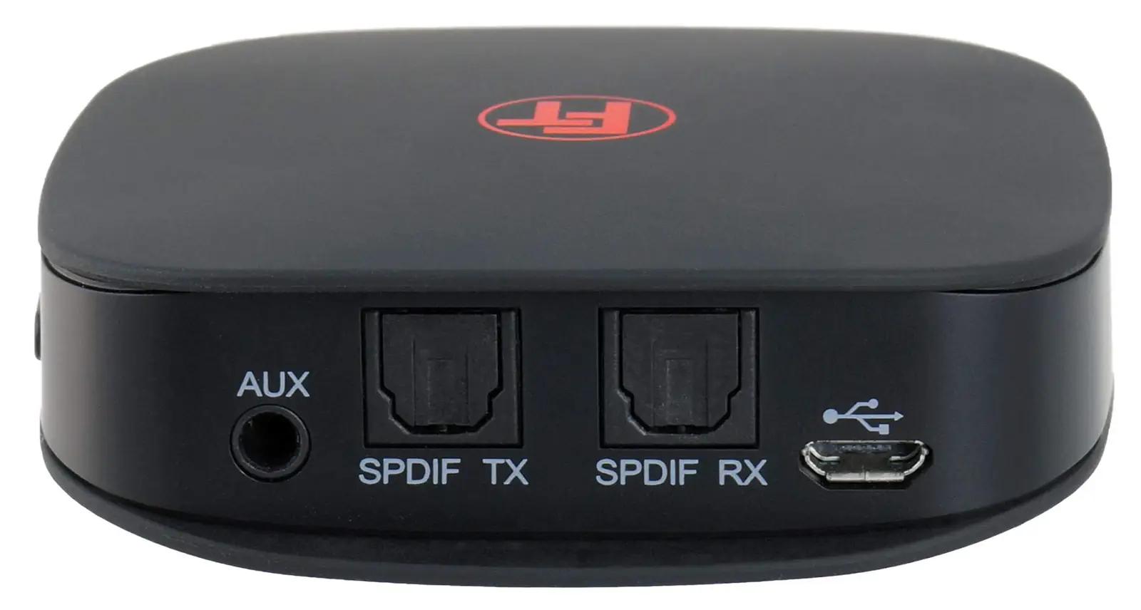 FeinTech traadita audio-adapter — aku ja aptX tugi – pakend ja tarvikud