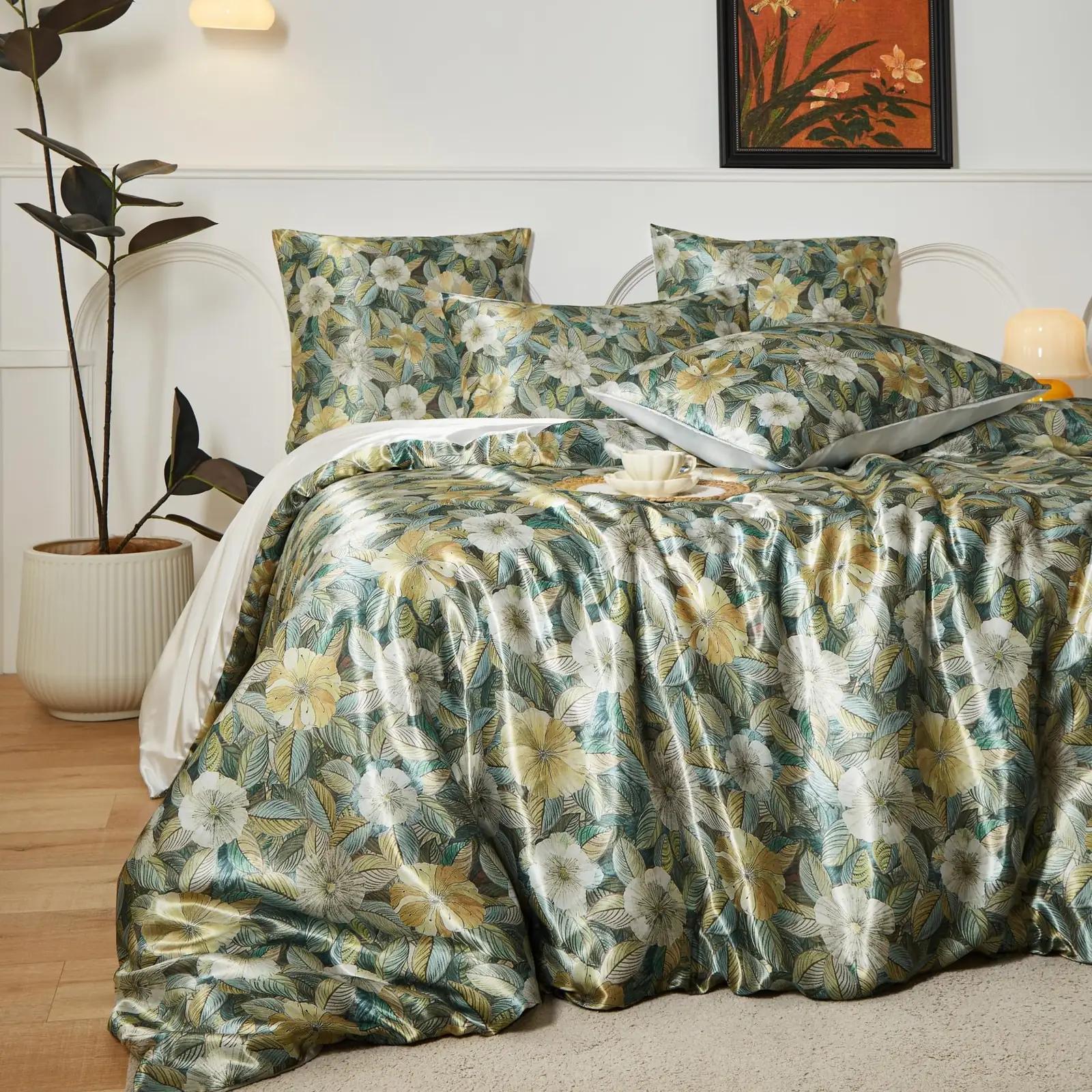 YASMENG satiinvoodipesukomplekt 240×260 cm – pehme ja siidine – pilt 9