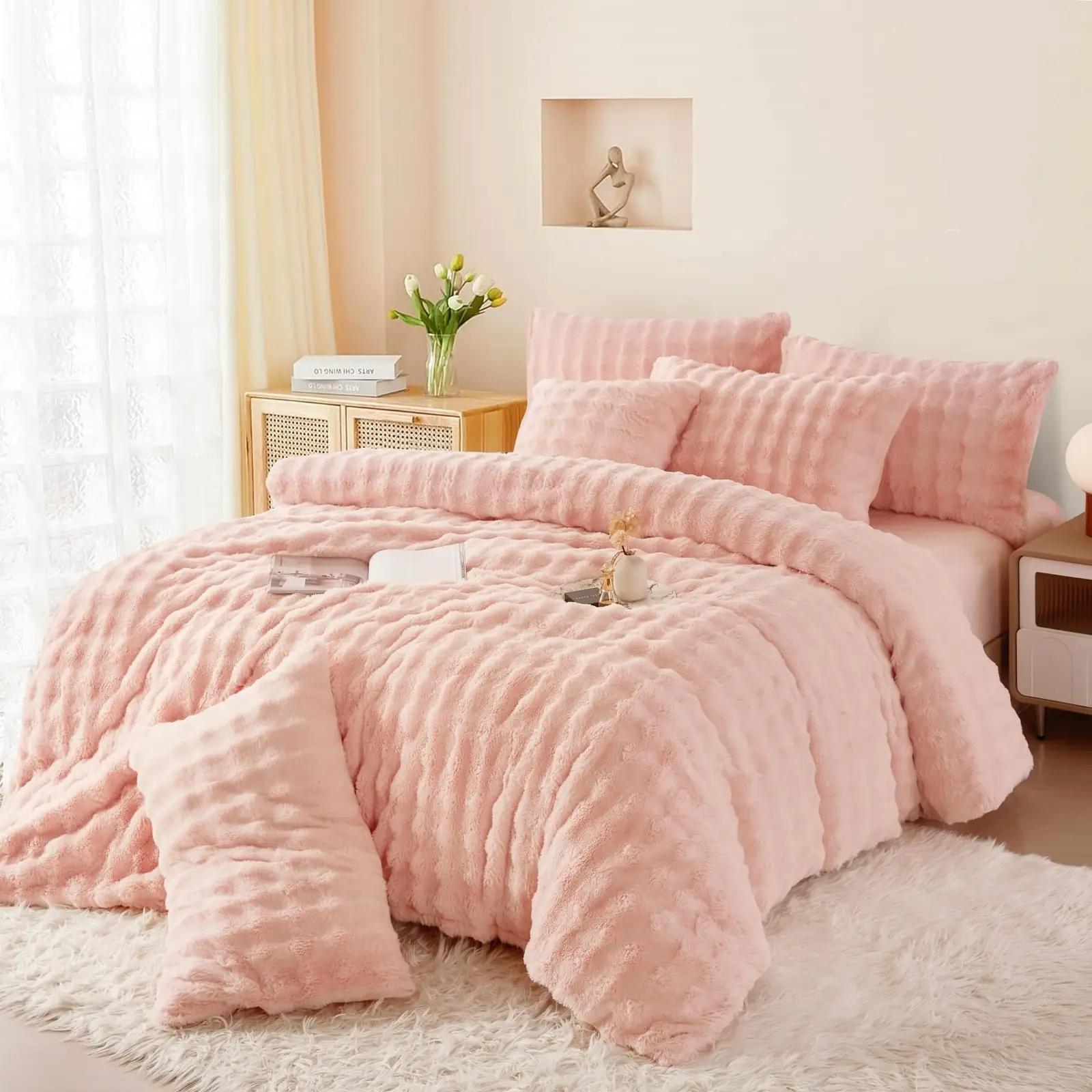 Gezu pehme flanellist voodipesu 240×260 cm – soe padi komplekt – pakend ja tarvikud