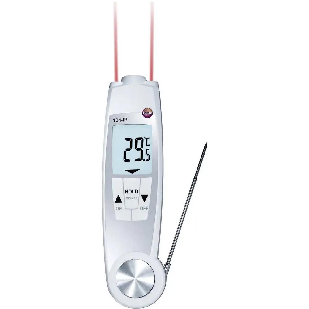 Testo AG PTFE-termomeeter — täpne kuni +250°C, kerge käes