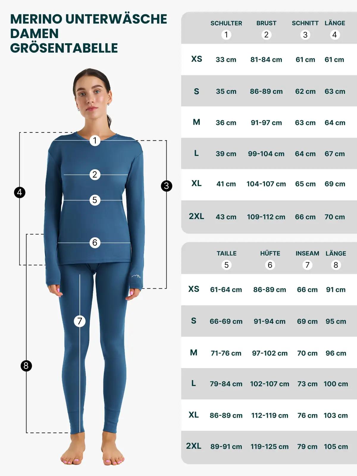 Merino.tech soe meriinovillast alussärk ja -püksid – pilt 7