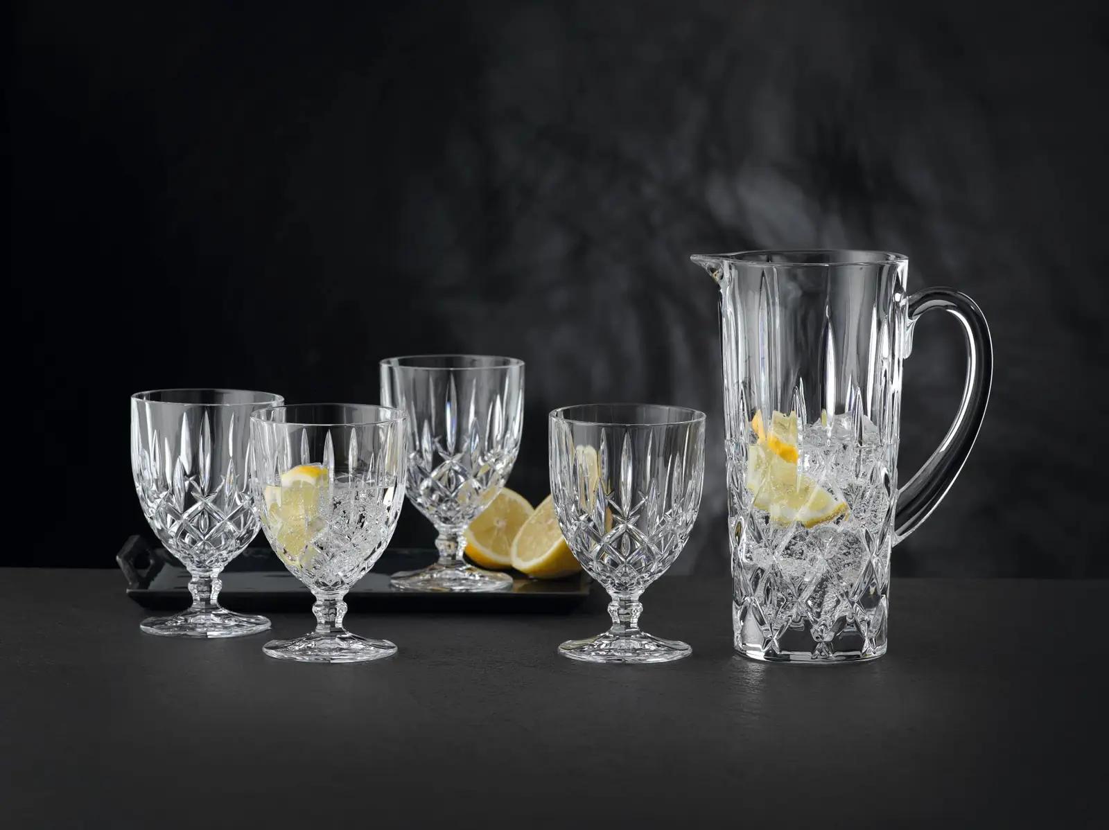 Nachtmann kristallist kelchgläser — elegantne 4-osaline komplekt – kasutusnäide