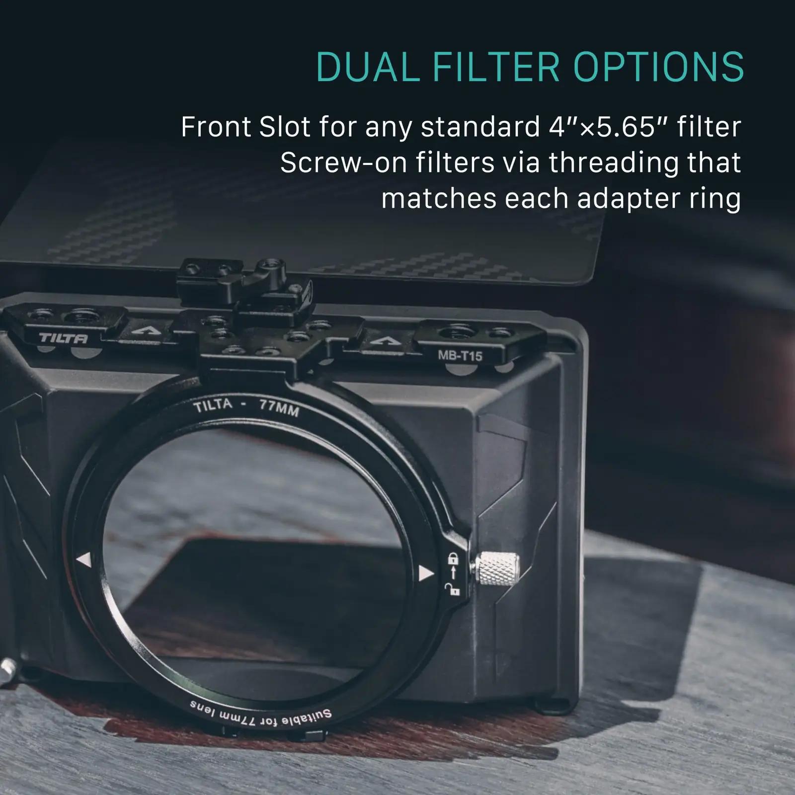 Tilta kerge alumiiniumist mini matte box – sobib DSLR-ile – kasutusnäide