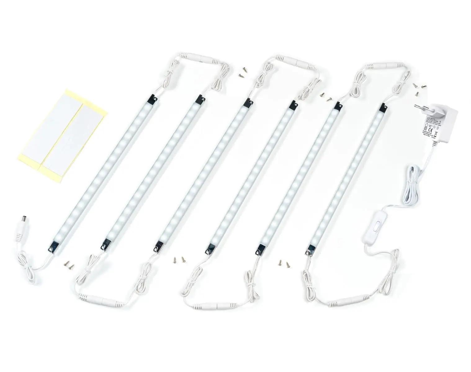 Cefrank valge aluse LED-valgustus 6 x 30 cm