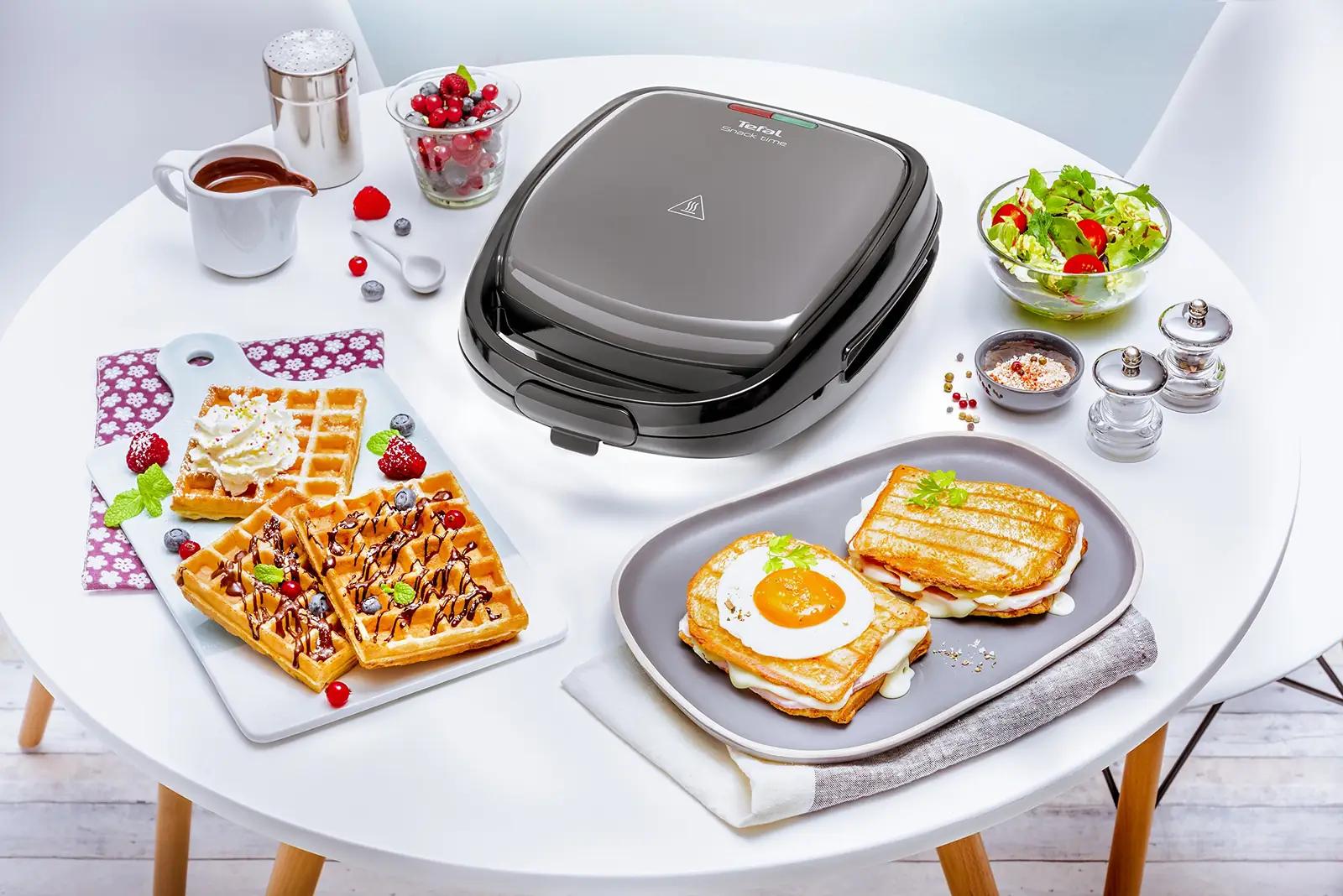 Tefal vastupidav kombiseade: vahvlija sandwich-toaster koduseks – pilt 6