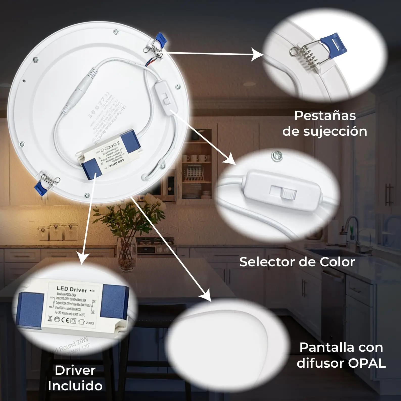 LED ATOMANT alumiiniumseinavalgusti komplekt – lisavaade