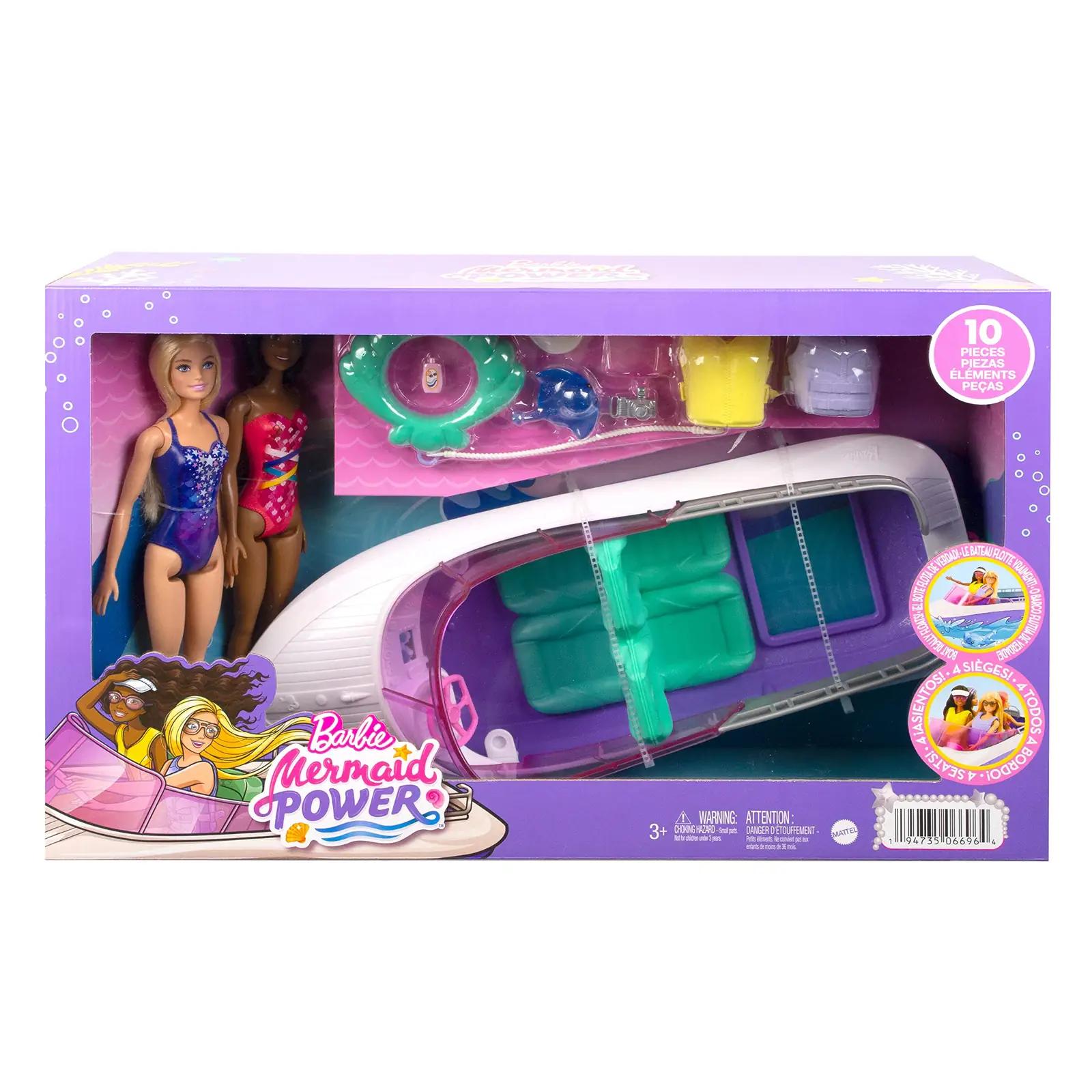 Barbie kerge plastikust paat mänguasjana — komplekt HHG60 – pilt 6
