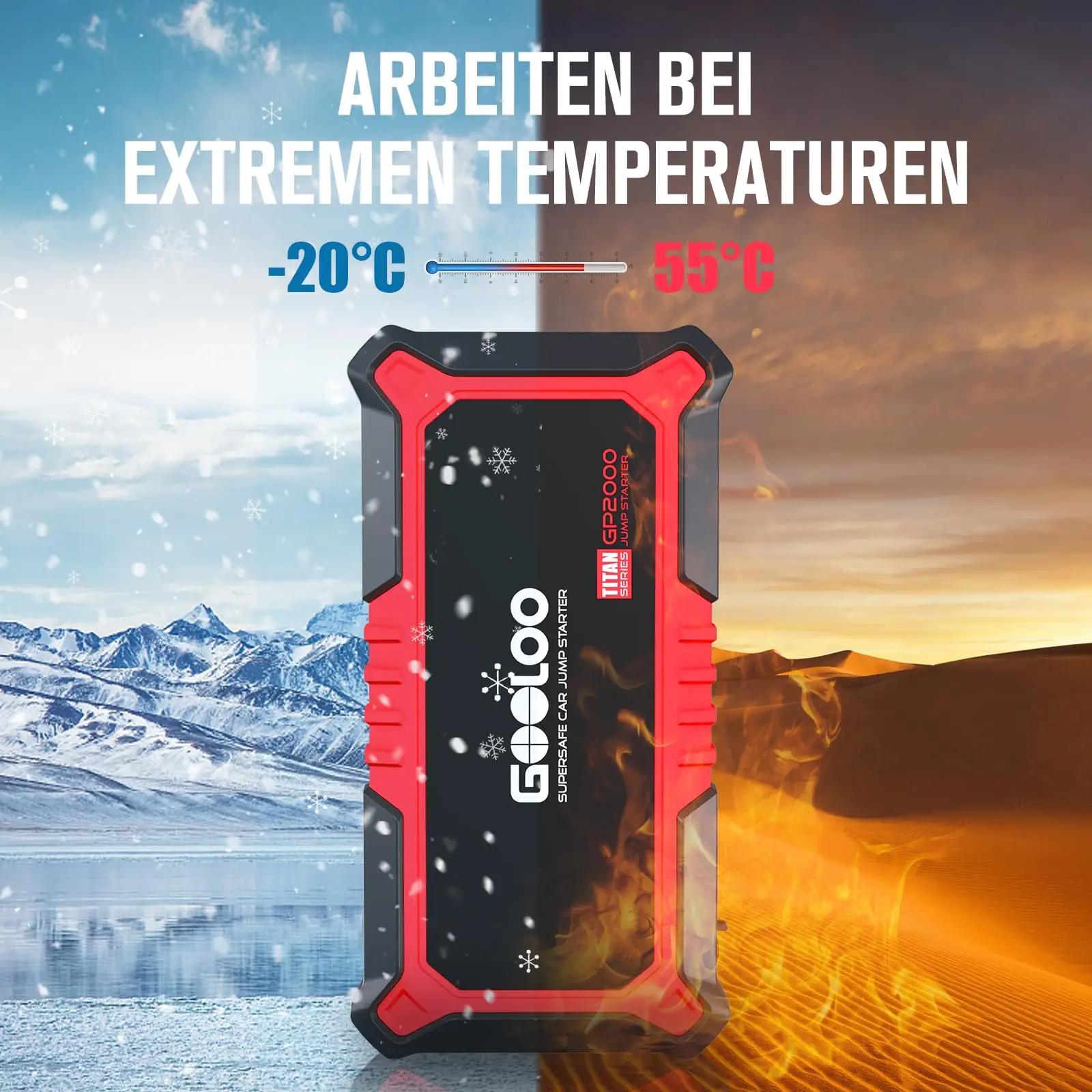 GOOLOO starthilfe powerbank – turvaline autoabi ja kiirlaadija – pilt 6