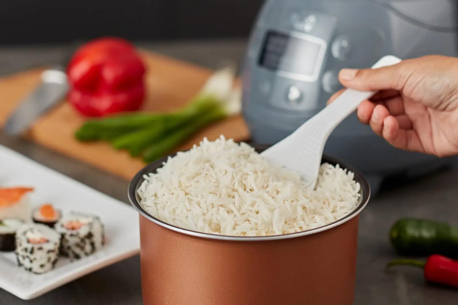 Yum Asia kerge mini-riisikeetja – kompaktne ja mitmekülgne – pilt 7