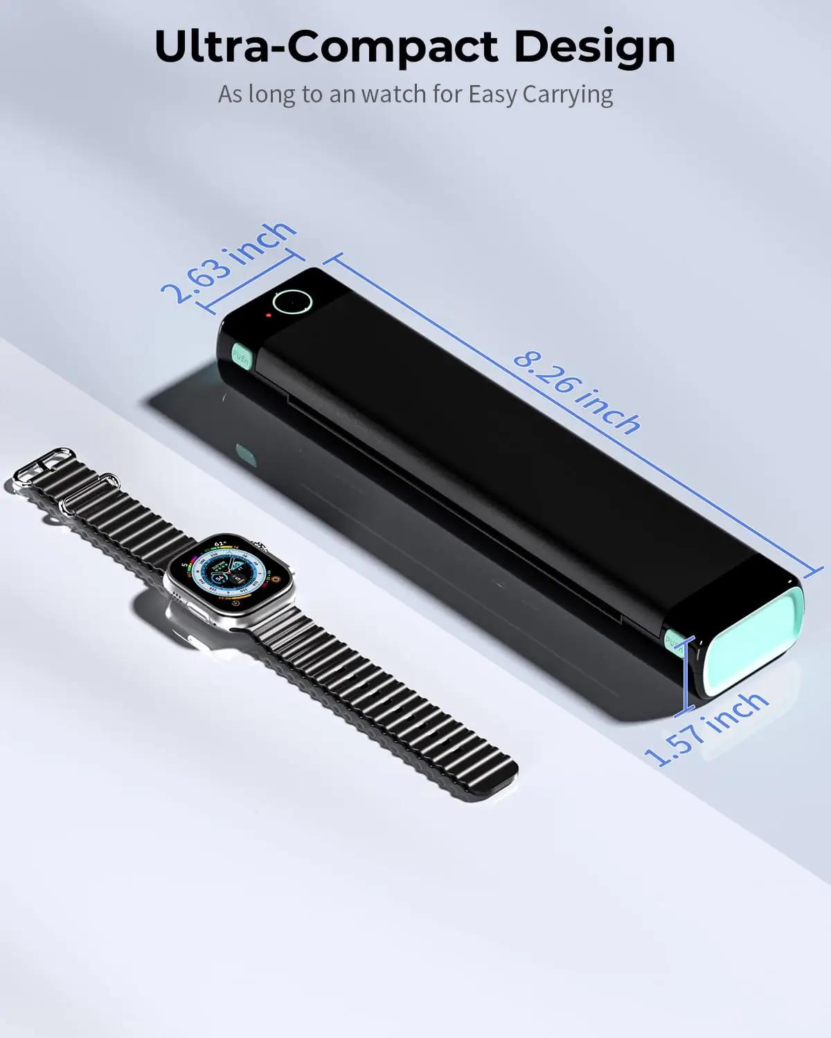 Phomemo kantav termoprinter M08F – A4 mobiilne trükk – pilt 9