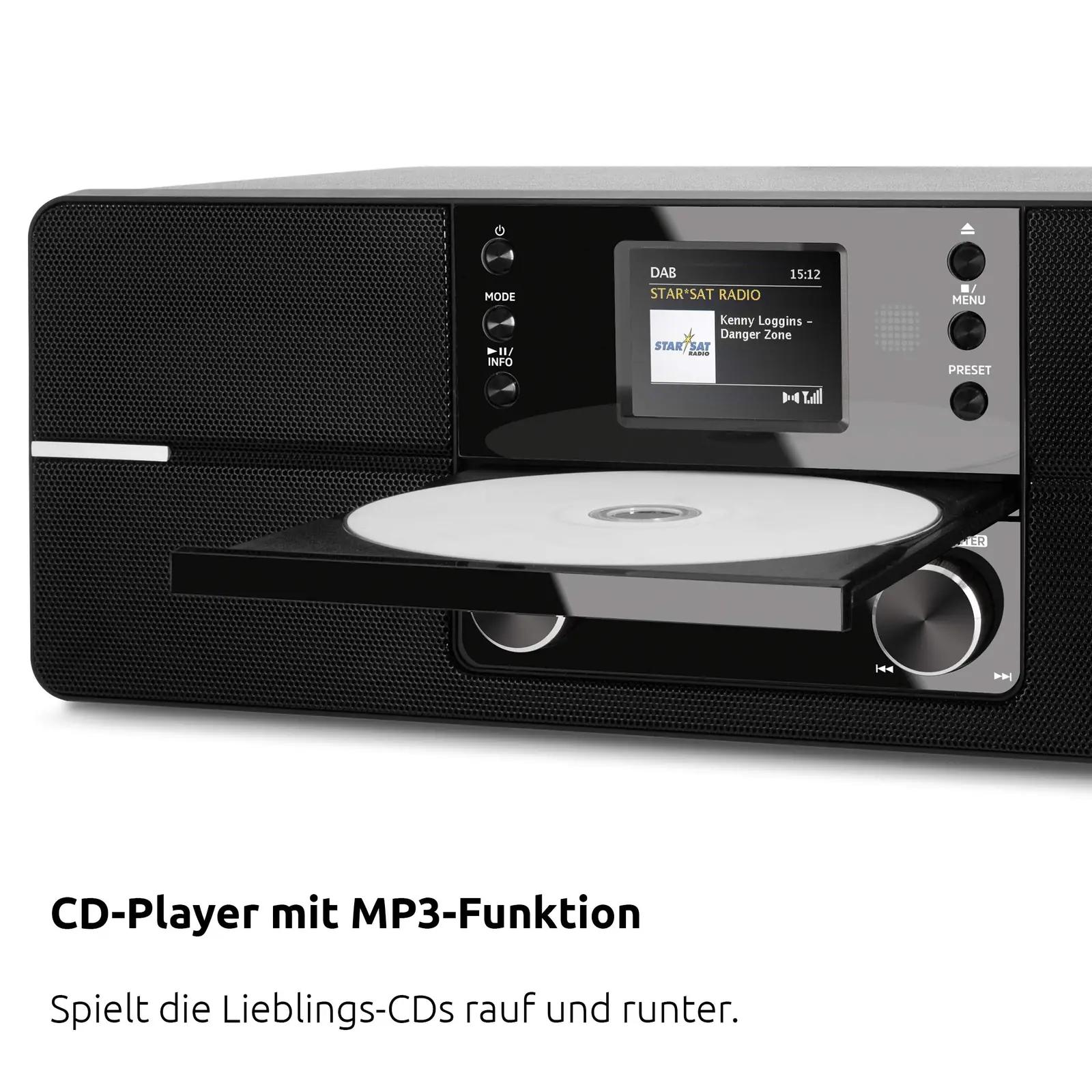 TechniSat kompaktne DAB+ CD-mängija — heli kodukasutuseks – pilt 6