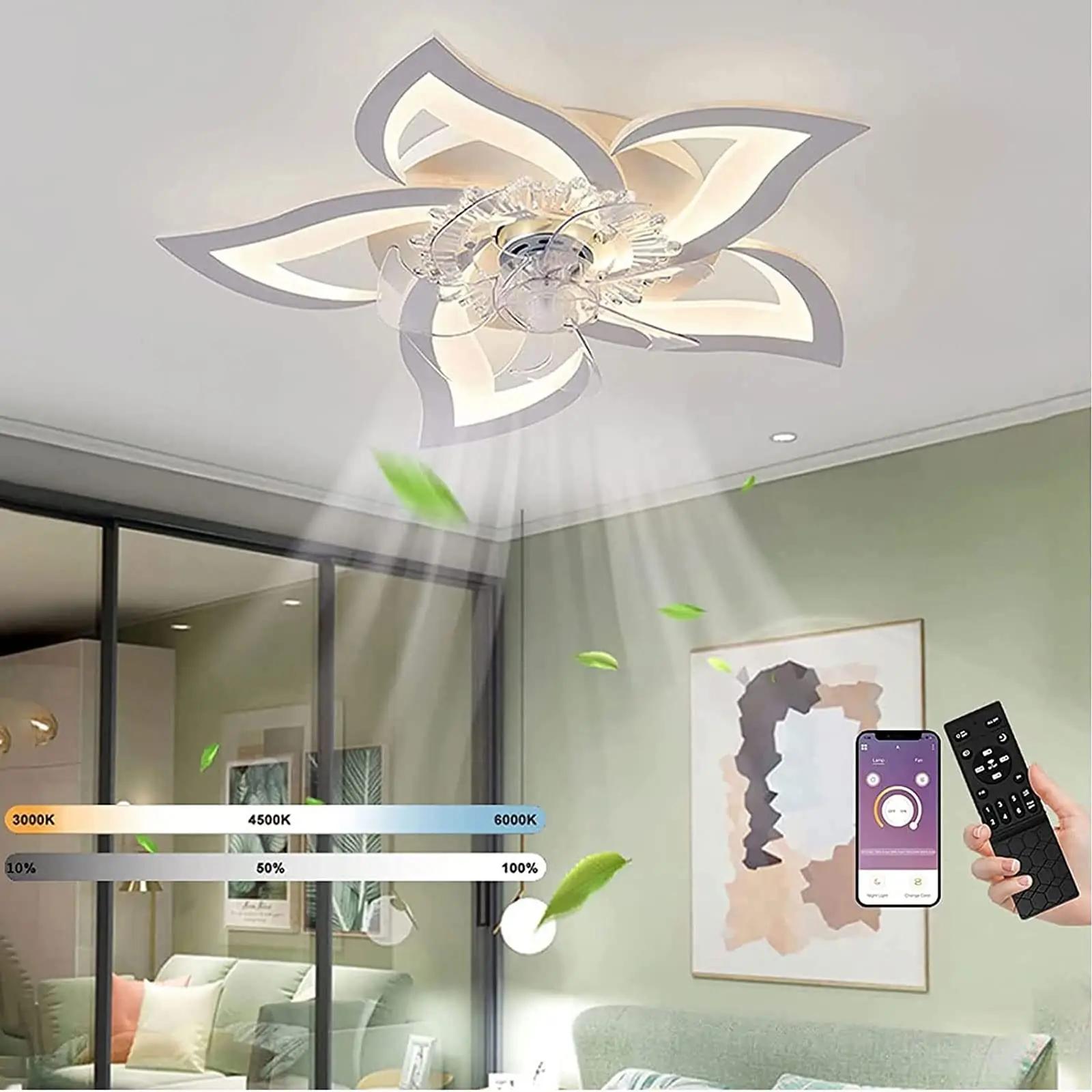 MiiR modernne lakkeventilaator-valgusti 69cm – vaikne