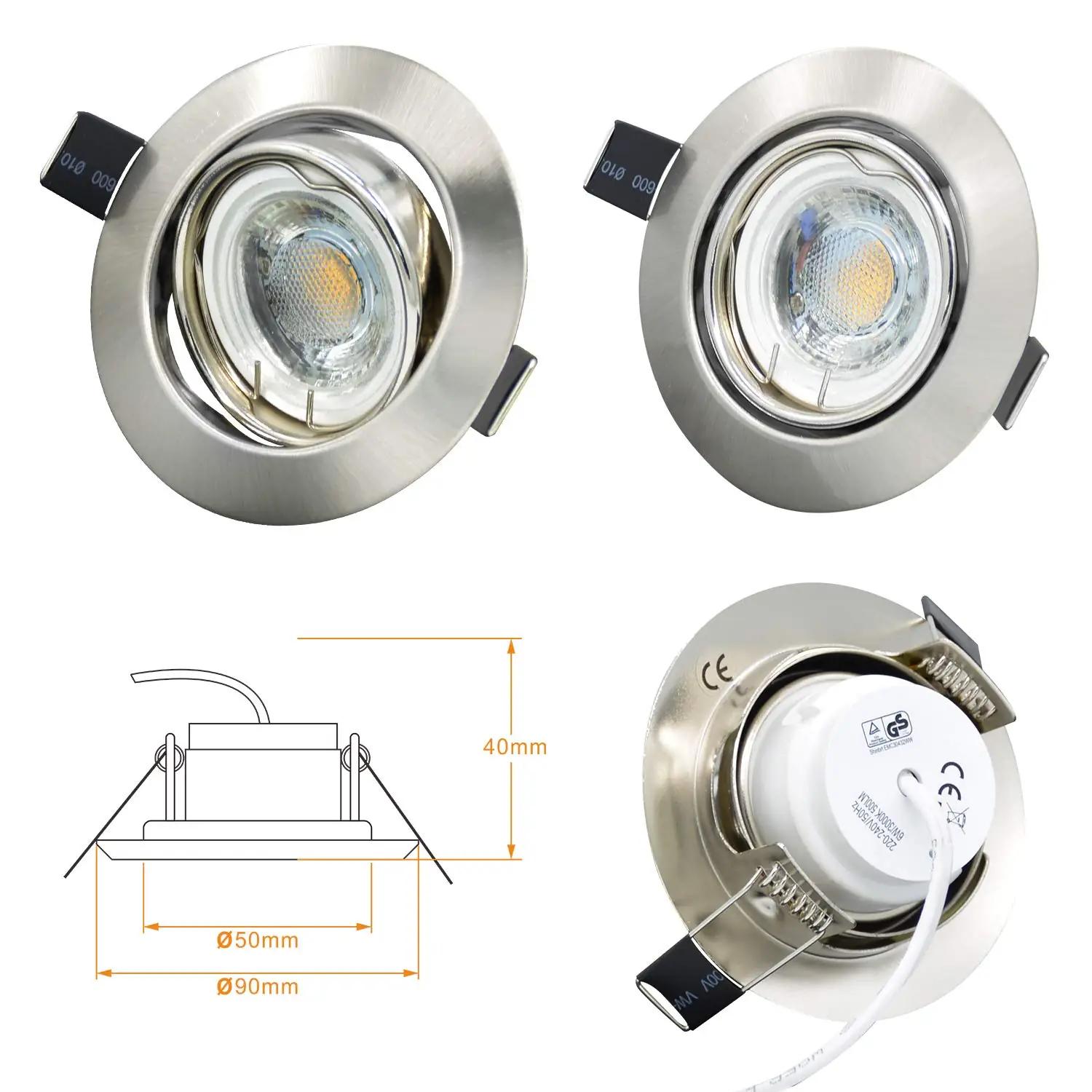 Allesgute LED süvistatavad spotid 6-kohaline komplekt – pilt 8