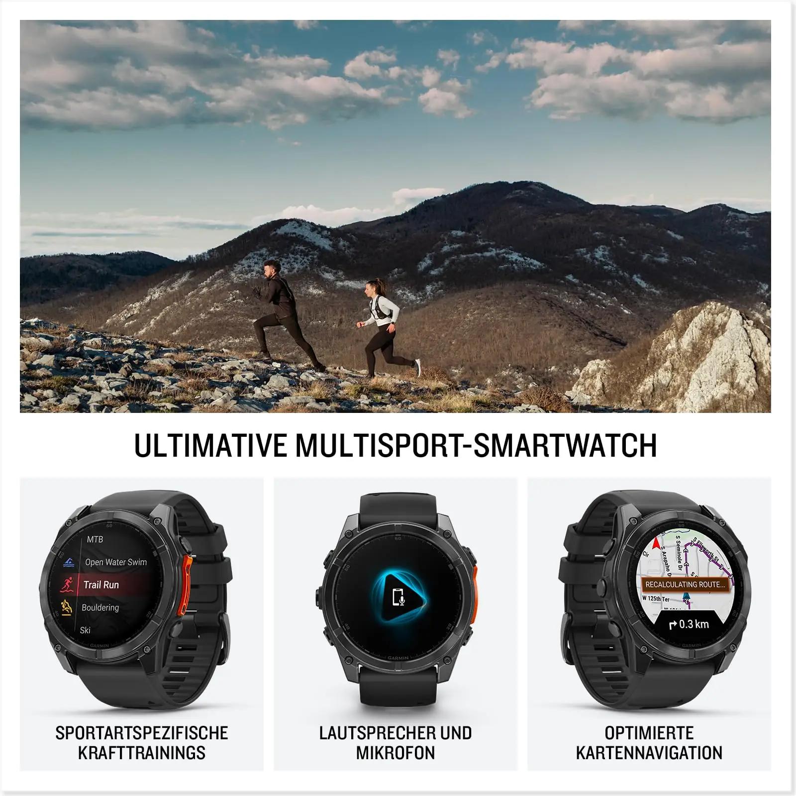 Garmin roostevabast terasest nutikell – vastupidav sportimiseks – pakend ja tarvikud