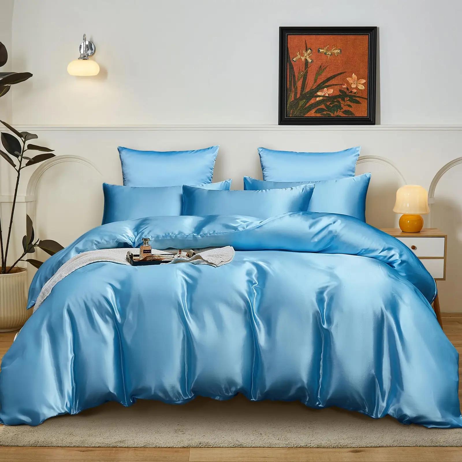 YASMENG satiinvoodipesu 240×260 cm – siidine ja pehme luksus