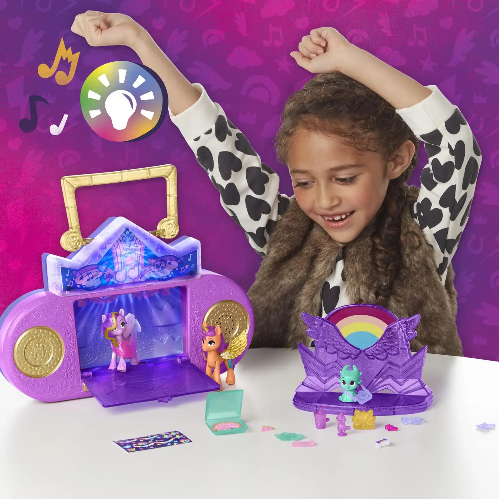 My Little Pony kaunilt valgustuv mängukomplekt lastekingiks – pilt 9