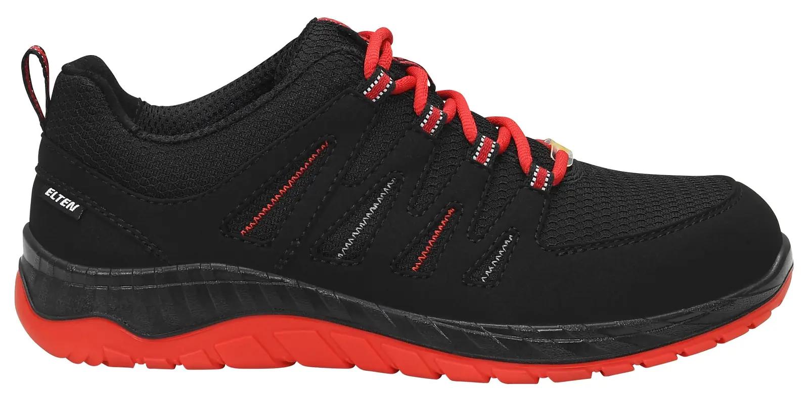 ELTEN 729561 MADDOX black-red Low ESD S3 tööstus & käsitöö – detailne lähivaade