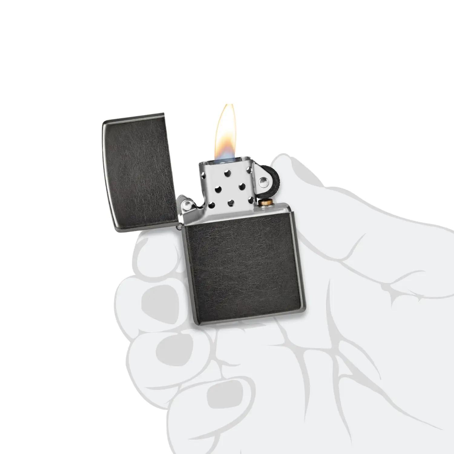 Zippo messingist süütaja Gray Dusk – vastupidav kingitus – pilt 6