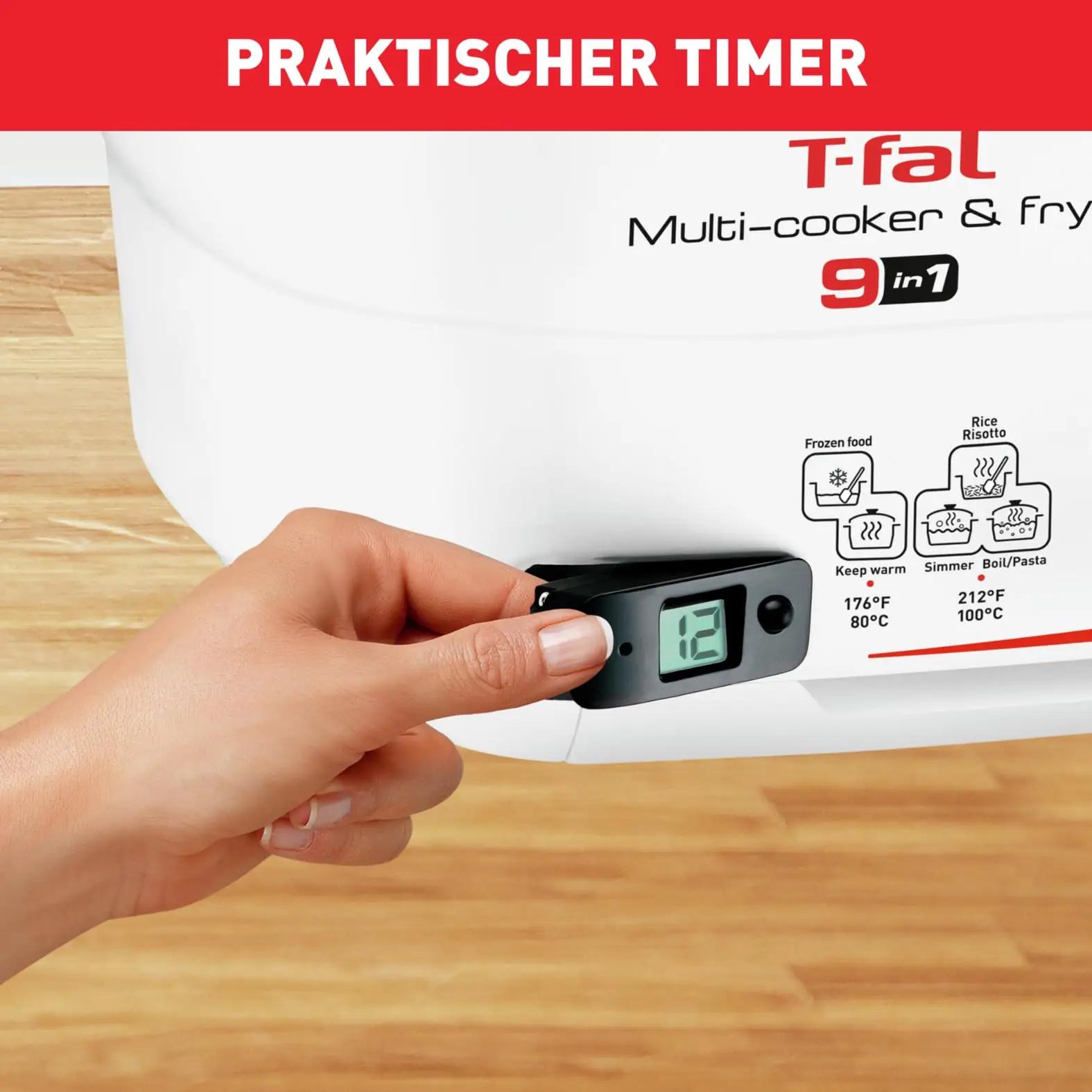 Tefal vastupidav mitmeotstarbeline fritüür – Deluxe 9in1 – lisavaade