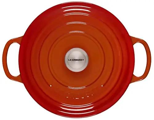 LE CREUSET malmpott koos kaanega — vastupidav ja stiilne – pakend ja tarvikud