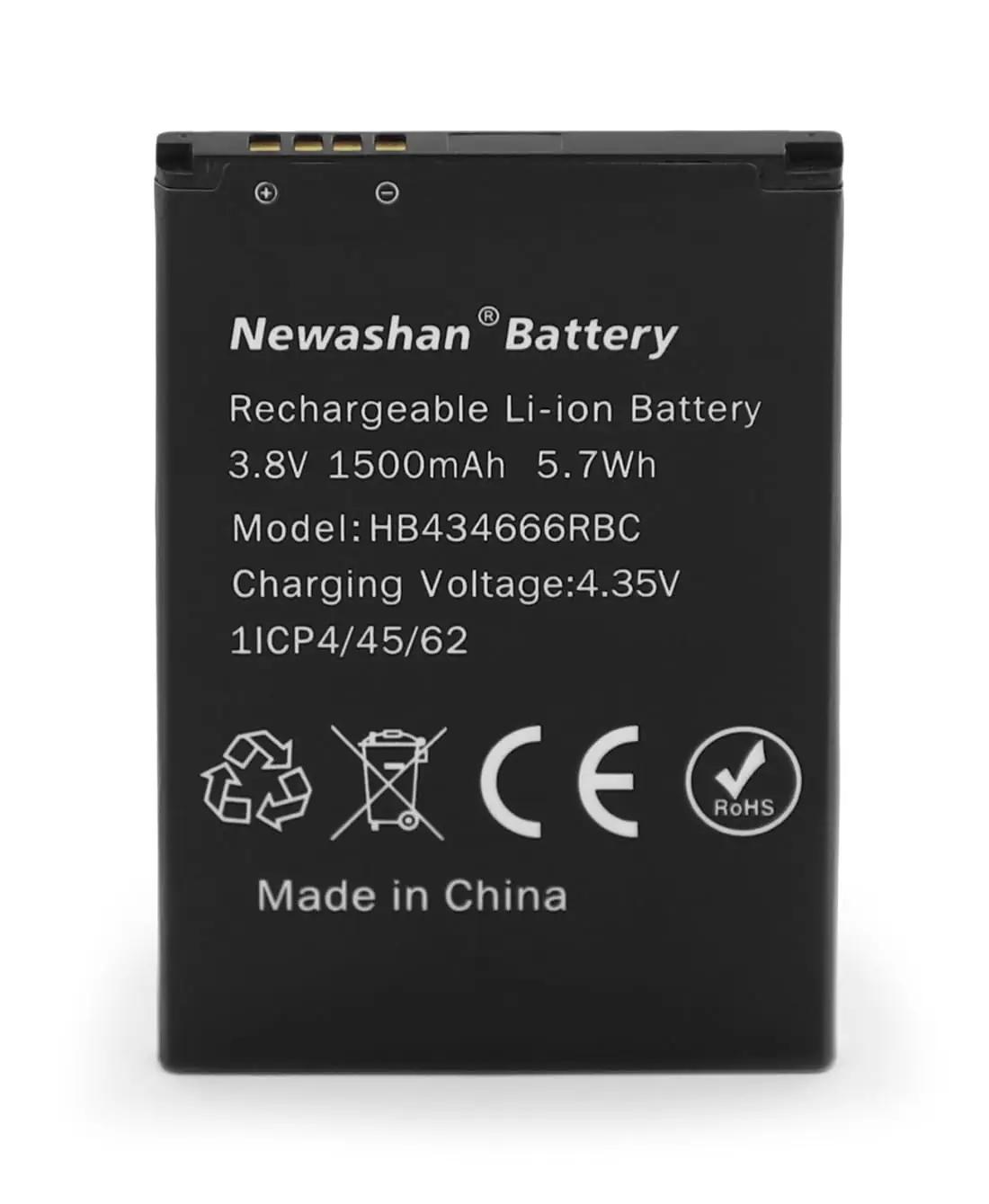 NEWASHAN vastupidav Li‑ioon aku reisi‑jaoks 1500 mAh