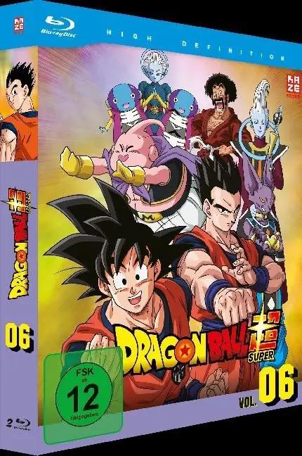 Crunchyroll Blu-ray: Dragonball Super Vol. 6 – pakend ja tarvikud