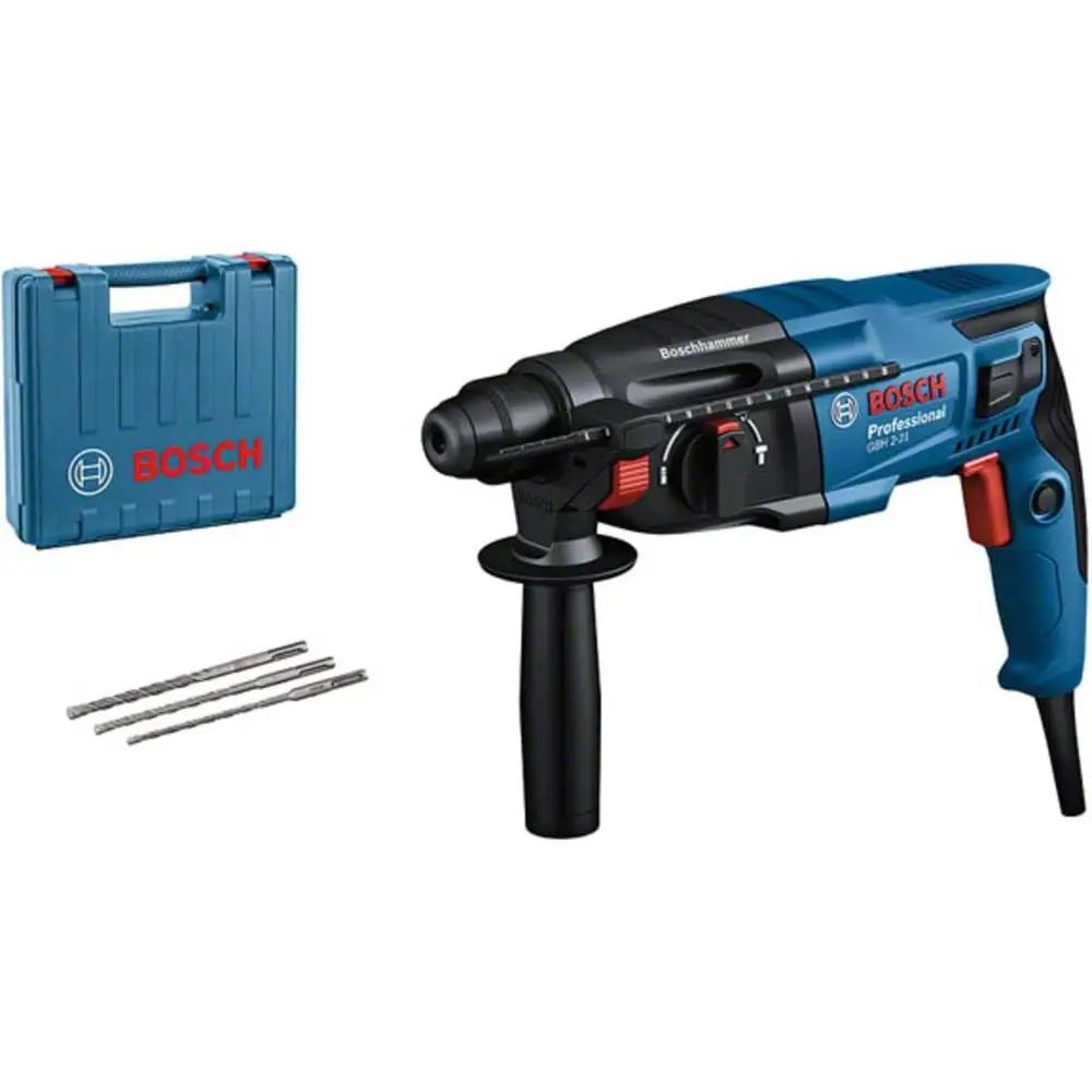 Bosch Professional tugev boorvasar GBH 2-21 koos lisatarvikutega – kasutusnäide