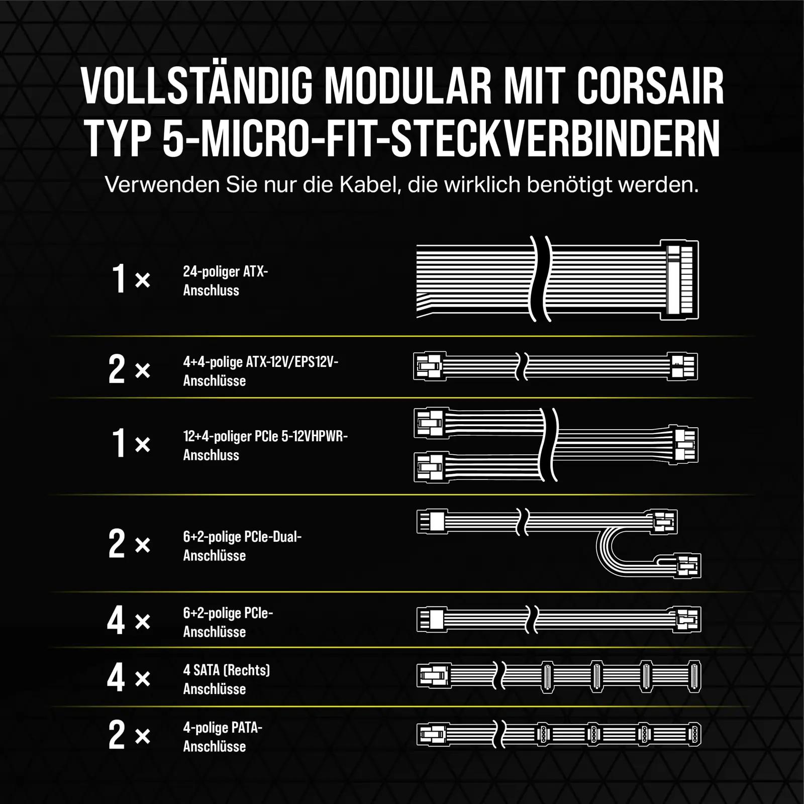Corsair RM1200x SHIFT tugev ja vaikne ATX toiteplokk – pilt 7