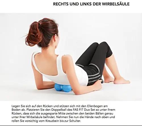 Fas Fit kvaliteetne foam roller komplekt treeninguks ja – pilt 7