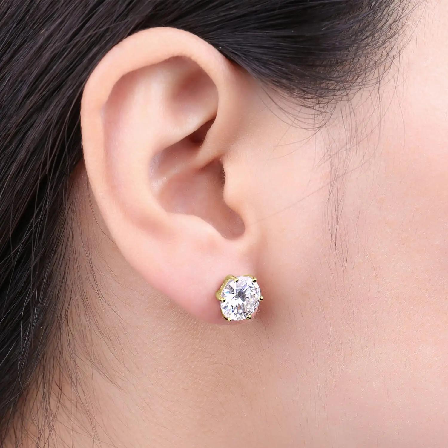JewelryPalace Sterling-silber kõrvarõngad — klassikaline kink – kasutusnäide
