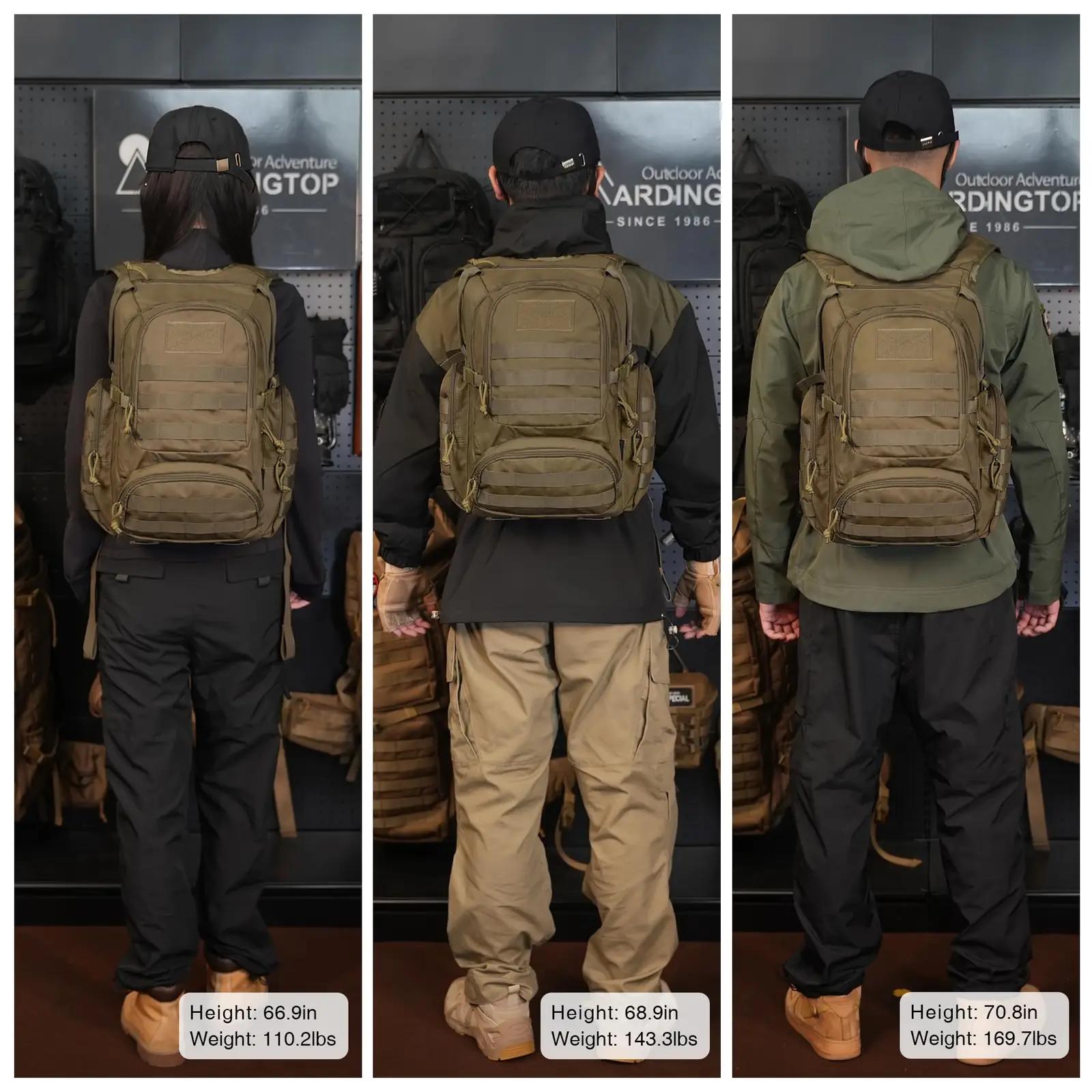 Mardingtop khaki 25L taktikaline seljakott – vastupidav matkaks – pilt 6