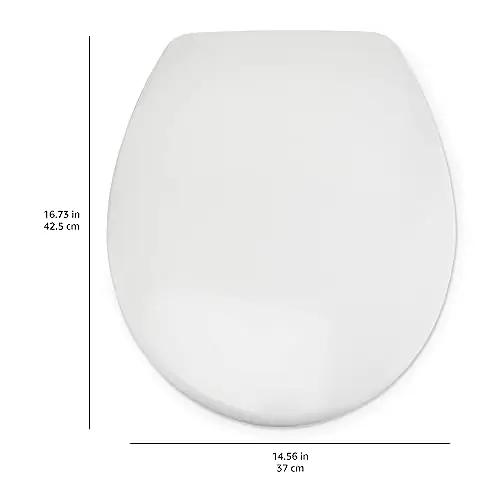 Amazon Basics vastupidav urea WC-posti kaas — vaikne sulgumine – pilt 8