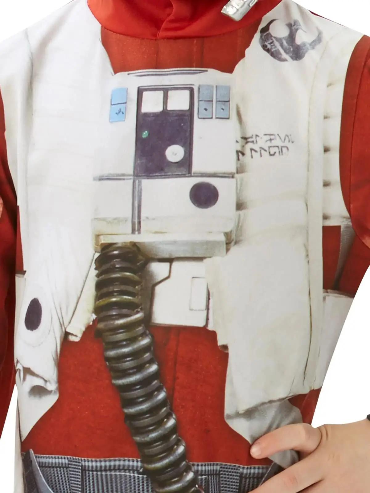 Rubie’s Poe X-Wing Fighter lastekomplekt — pehme polüesterkostüüm – pakend ja tarvikud