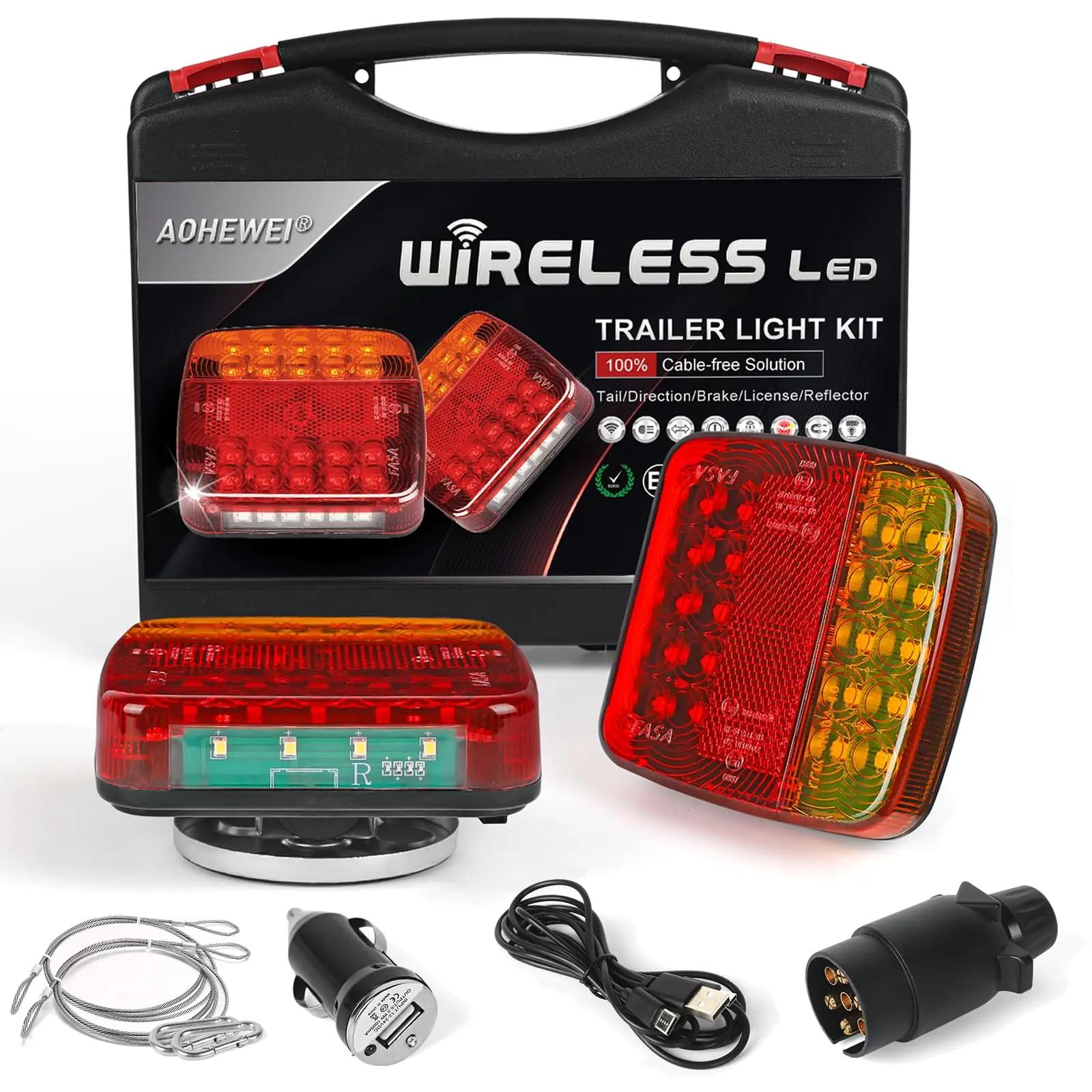 AOHEWEI veekindel magnetne LED-pidurituled — mugav paigaldus