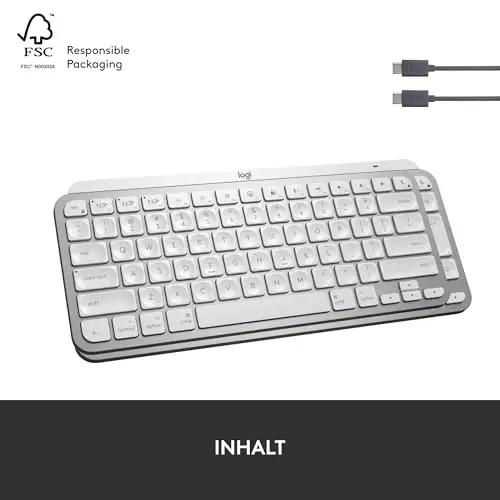 Logitech metallist kompaktne klaviatuur – mugav Mac-kasutuseks – pilt 11