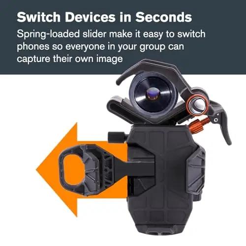 Celestron metallist telefonipadjakomplekt – teleskoobi tarvikud – pilt 10