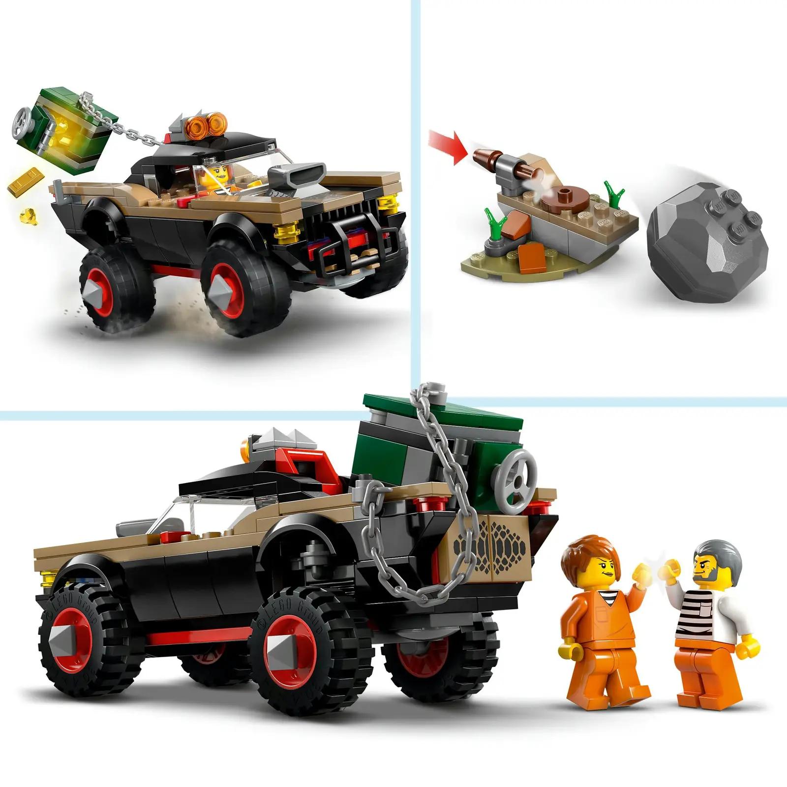 LEGO seikluslik politseijaht – kvaliteetne mängukomplekt 60449 – pilt 6