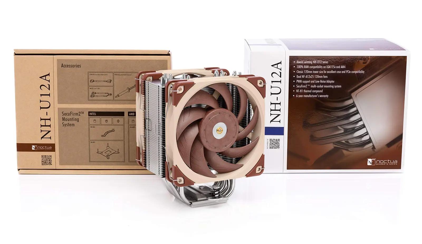 Noctua premium CPU jahuti NH-U12A — vaikne ja tõhus – kasutusnäide