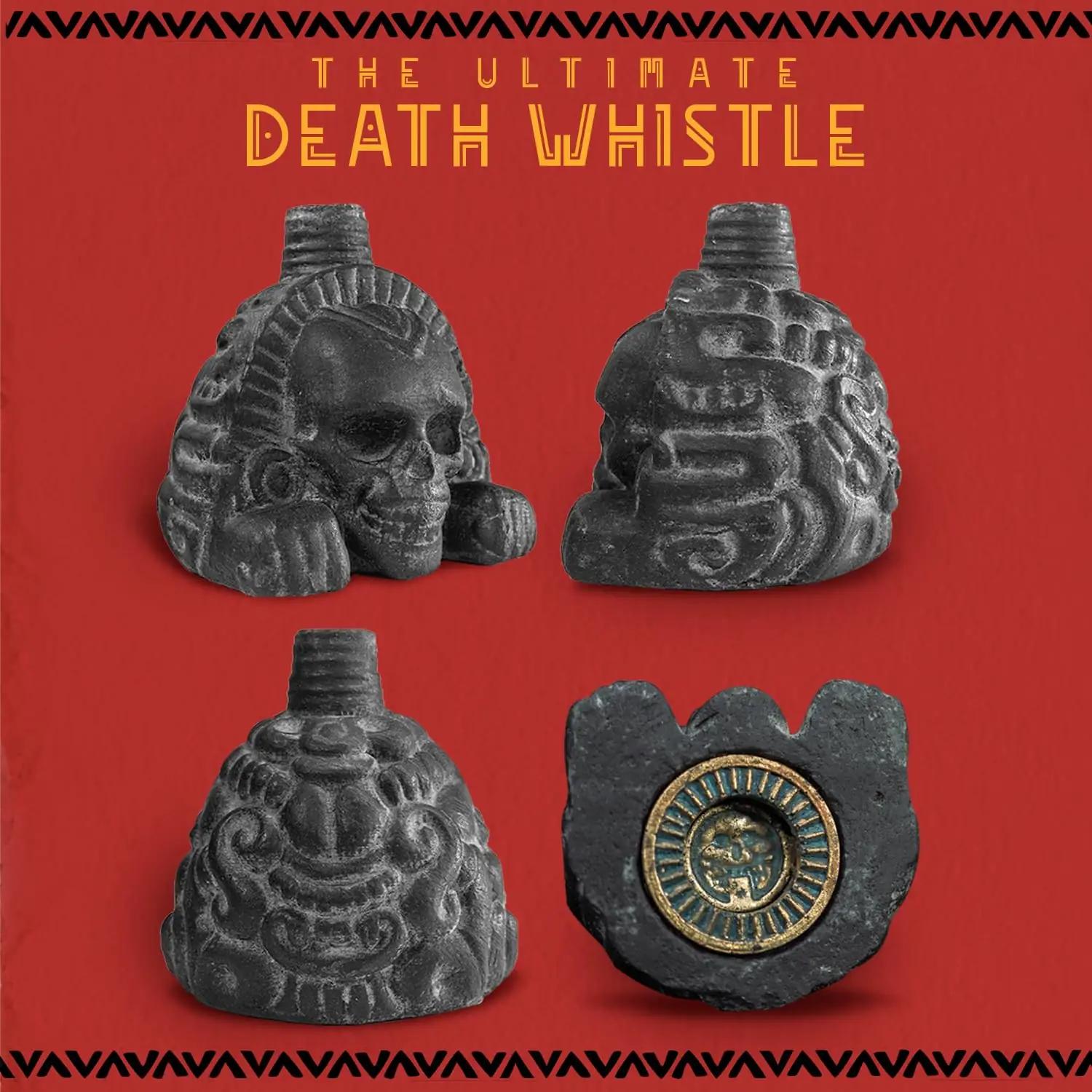 ZBOSS Real Screaming Aztec Death Whistle muusikariistad – detailne lähivaade