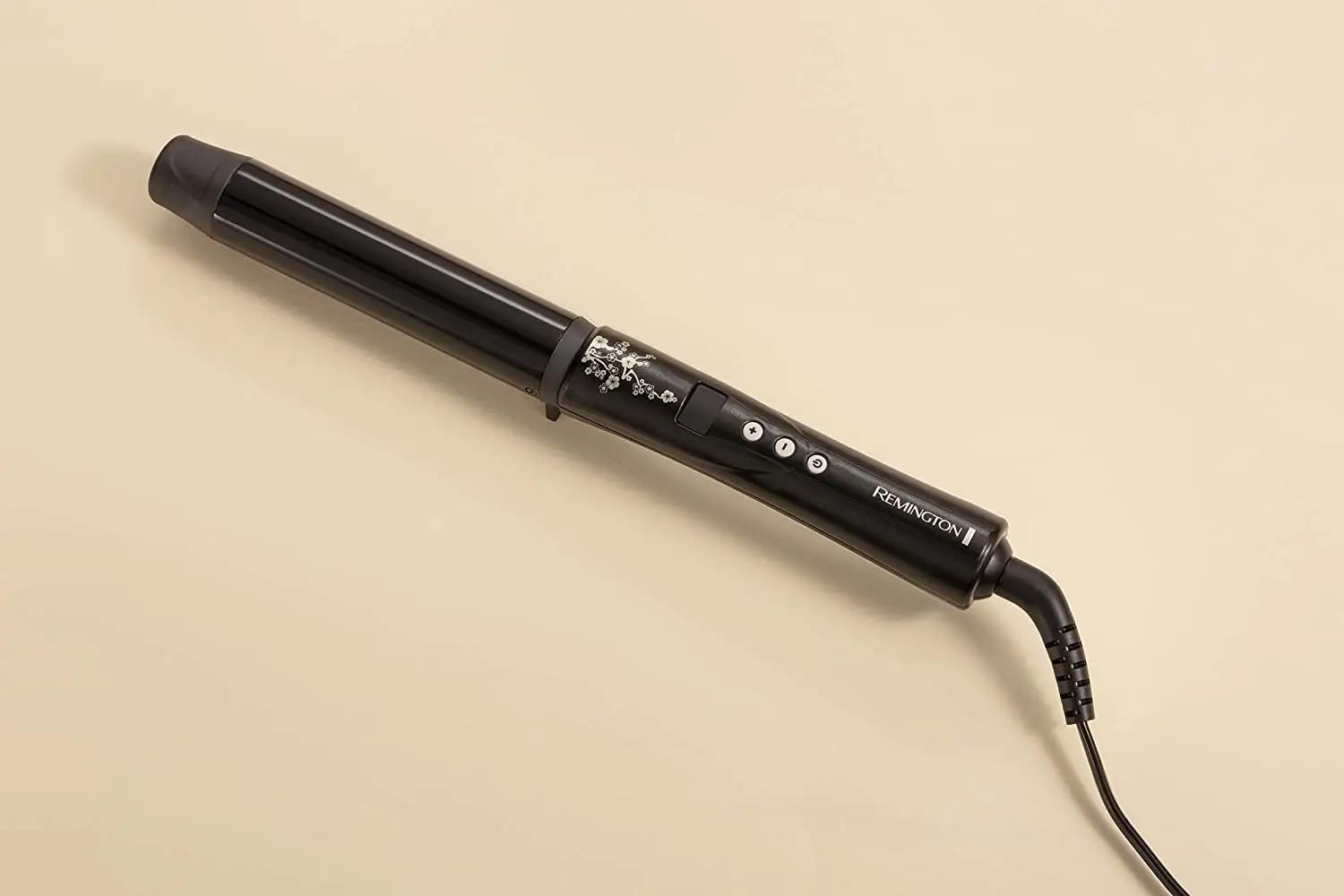 Remington keramikkeeruline lokitangid 32 mm – kasutusnäide