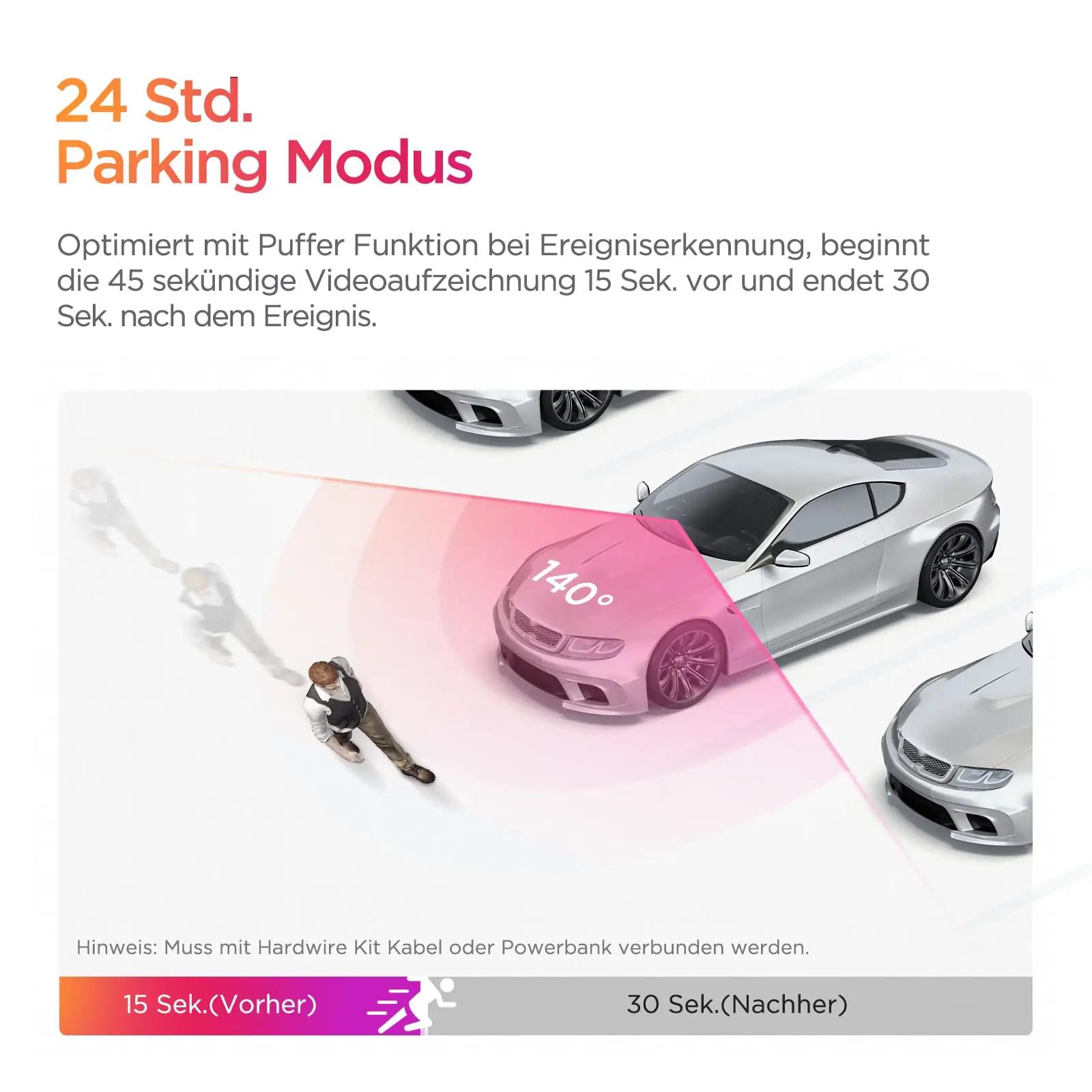 VIOFO peidetud autokaamera A119 Mini 2 — terav STARVIS öövaade – pilt 7