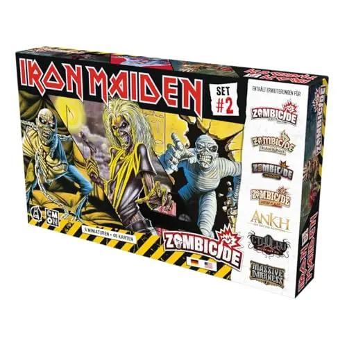 CMON stiilne Iron Maiden miniatuuride laiendus lauamängule – pakend ja tarvikud