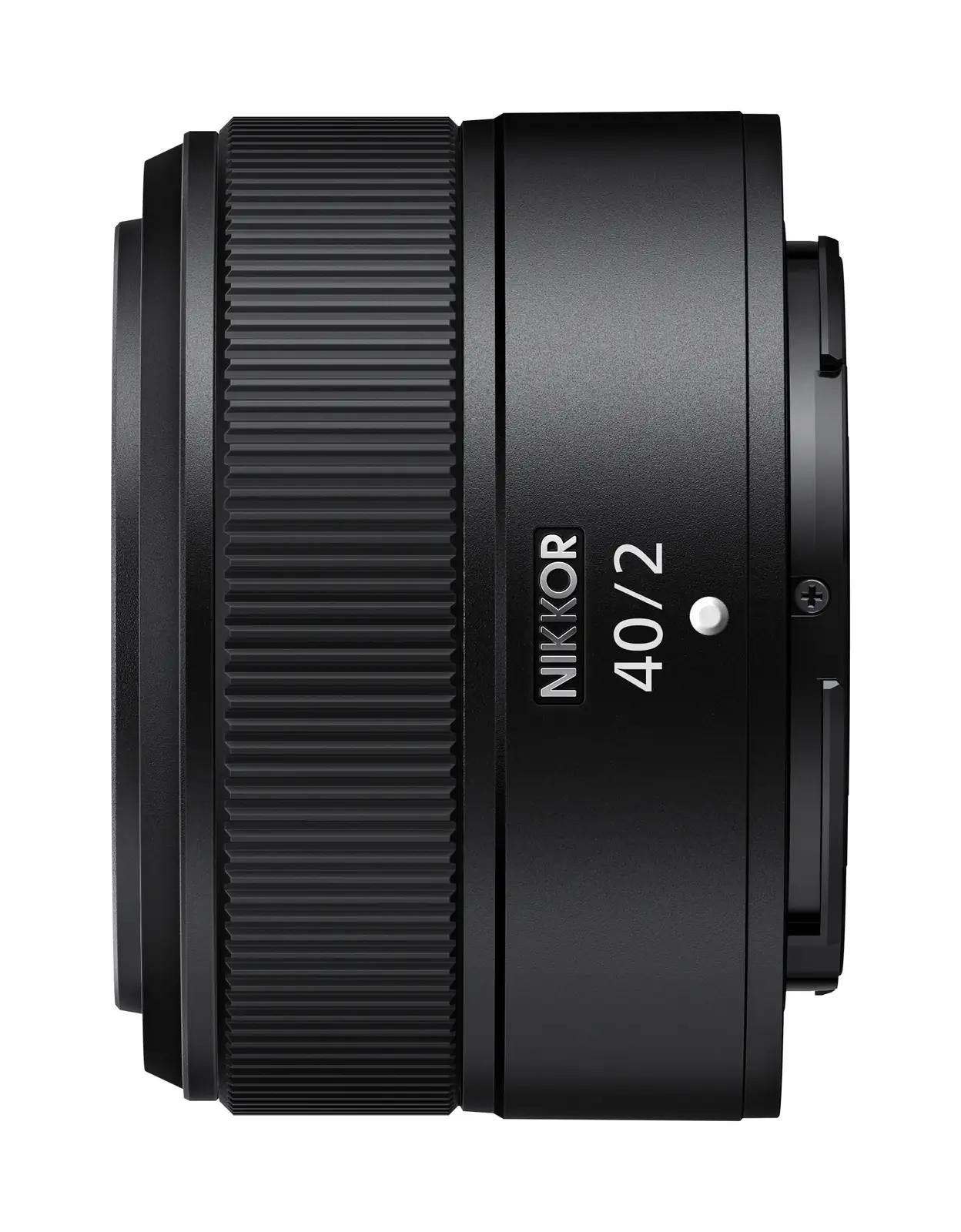 Nikon kerge 40 mm f/2.0 objektiiv – teravus ja kompaktne disain – detailne vaade