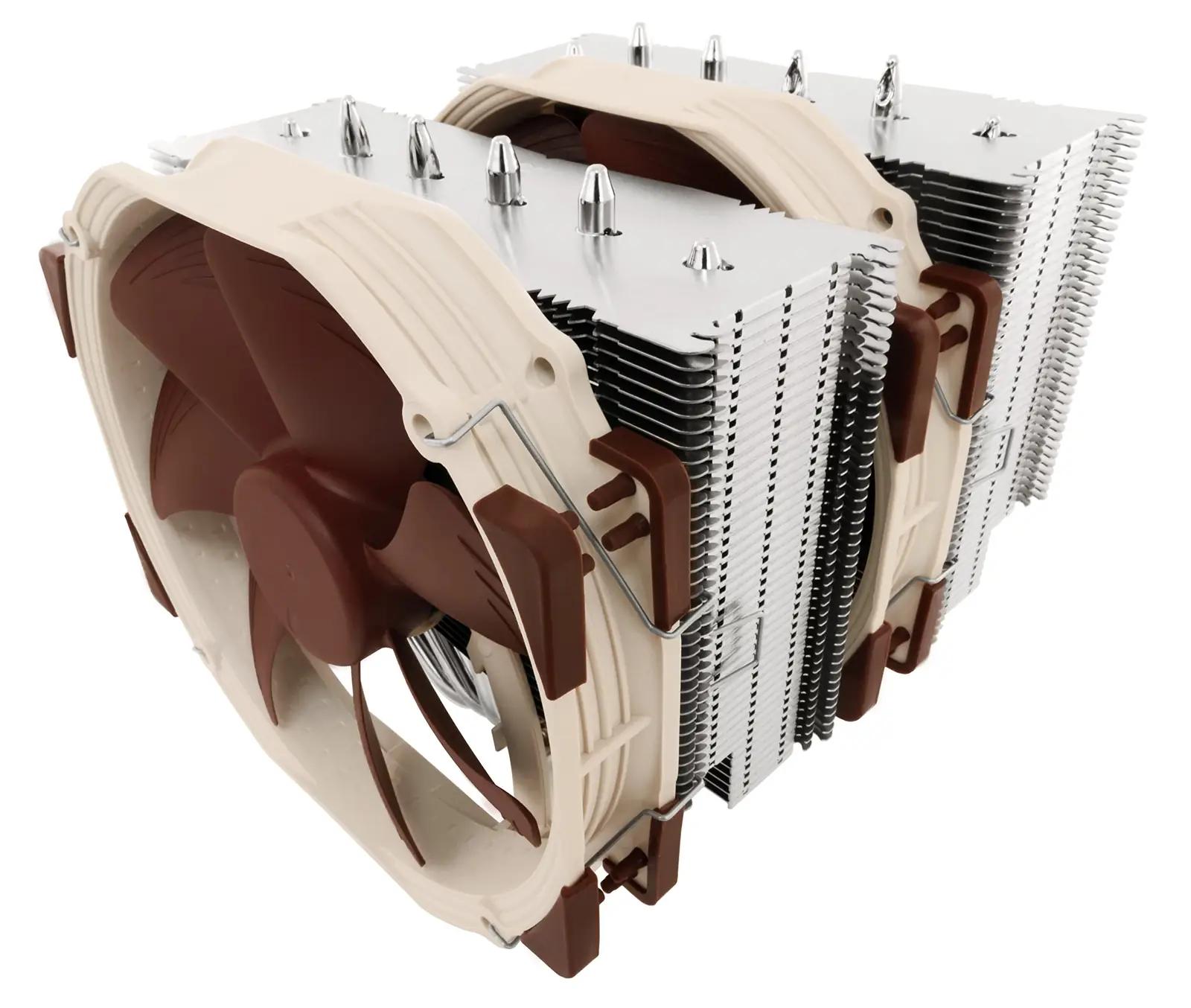 Noctua arvutijahutus ja ventilaatorid NH-D15 – pakend ja tarvikud