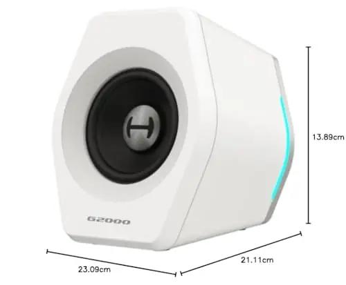 Edifier G2000-WT valged mängukõlarid RGB-efektiga – pilt 8