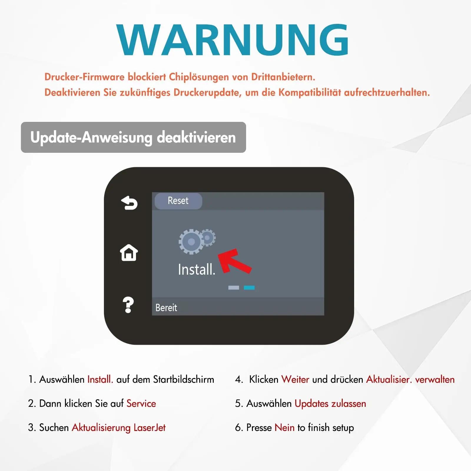 inkalfa värvikassetid 4-pack – asendustoner HP 207X 207A – lisavaade