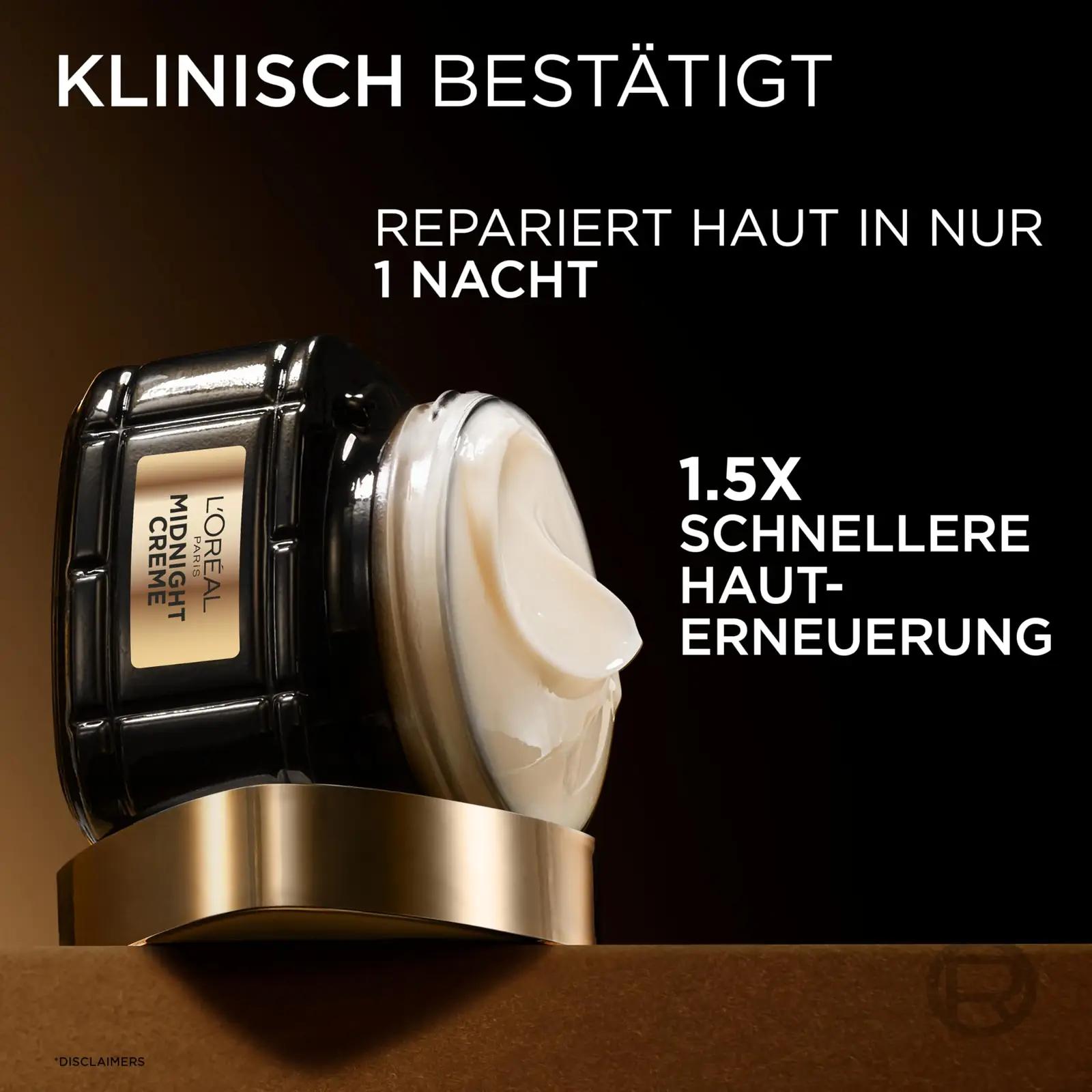 L’Oreal Paris vananemisvastane päev- ja öökreem, taastav 100 ml – pakend ja tarvikud