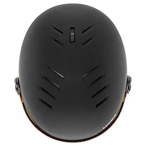 Uvex kaitsev ja hingav suusahelmet – mugav matt must 58–61 cm – pilt 7